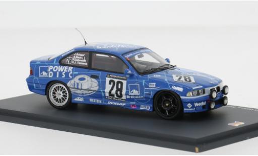 Bmw M3 1/43 Spark (E36) 24h Nürburgring 1997 #28 1:43 miniature
