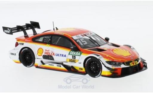 Bmw M4 1/43 Spark DTM No.15 Team RMG S DTM Hockenheim 2017 A.Farfus miniature