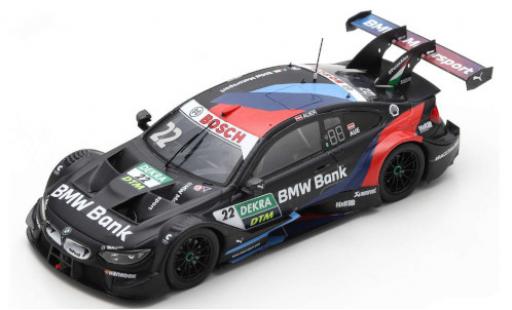 Bmw M4 1/43 Spark DTM No.22 Team RMR Bank DTM Hockenheim 2020 L.Auer miniature