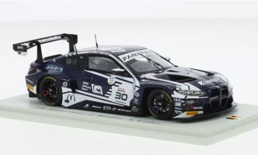 Bmw M4 1/43 Spark GT3 No.30 Team WRT 24h Spa 2023 1:43 miniature