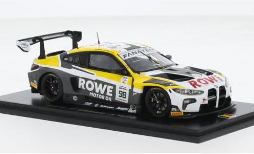Bmw M4 1/43 Spark GT3 No.98 ROWE Racing 24h Spa 2023 1:43 miniature