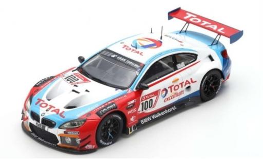 Bmw M6 1/43 Spark GT3 No.100 Walkenhorst Motorsport Total 24h Nürburgring 2019 H.Walkenhorst/A.Ziegler/J.Schmidt-Staade/J.Tresson miniature