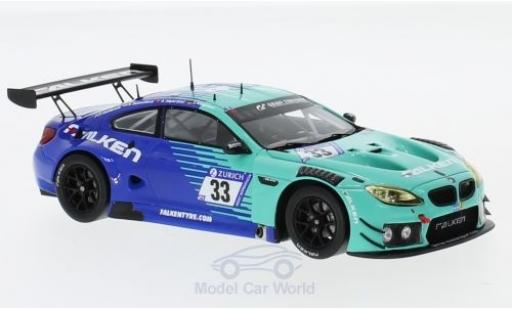 Bmw M6 1/43 Spark GT3 No.33 Falken Motorsports Falken 24h Nürburgring 2018 P.Dumbreck/S.Dusseldorp/A.Imperatori/J.Klingmann miniature