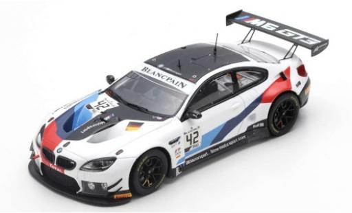 Bmw M6 1/43 Spark GT3 No.42 Team Schnitzer 24h Spa 2019 M.Tomczyk/J.Edwards/A.Farfus miniature