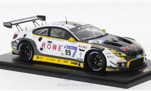 Bmw M6 1/43 Spark GT3 No.99 Rowe Racing 24h Nürburgring 2018 A.Sims/J.Krohn/C.de Phillippi/M.Tomczyk miniature