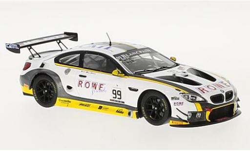 Bmw M6 1/43 Spark GT3 No.99 Rowe Racing 24h Spa 2016 A.Sims/P.Eng/M.Martin miniature