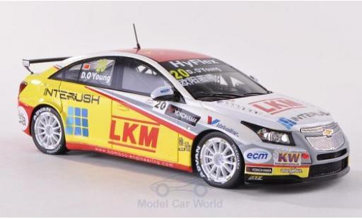 Miniature Chevrolet Cruze 2012 1/43 Spark 1.6T No.20 LKM WTCC Macau 2012 D.O Young Chevrolet Cruze 2012 1/43 Spark 1.6T No.20 LKM WTCC Macau 2012 D.O Young miniature