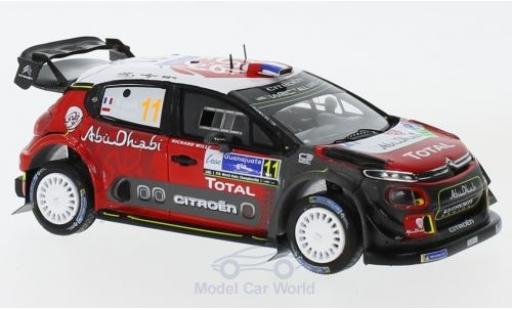 Miniature Citroen C3 1/43 Spark WRC No.11 Total Abu Dhabi World Rally Team Rallye WM Rallye Mexico 2018 S.Loeb/D.Elena Citroen C3 1/43 Spark WRC No.11 Total Abu Dhabi World Rally Team Rallye WM Rallye Mexico 2018 S.Loeb/D.Elena miniature