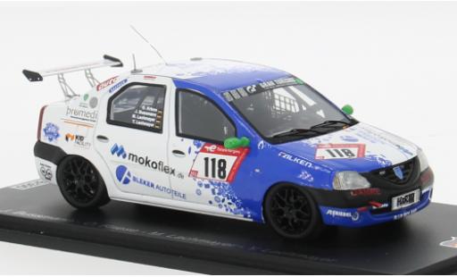 Dacia Logan 1/43 Spark No.118 Team SwiftWing.de 24h Nürburgring 2022 1:43 miniature