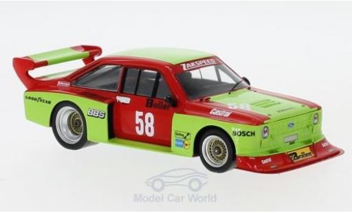 Miniature Ford Escort 1980 1/43 Spark Turbo No.58 DRM Zolder Westfalen 1980 W.Boller Ford Escort 1980 1/43 Spark Turbo No.58 DRM Zolder Westfalen 1980 W.Boller miniature