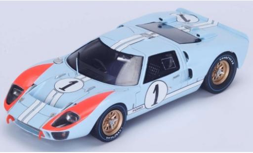 Miniature Ford GT40 1/18 Spark MkII No.1 24h Le Mans 1966 K.Miles/D.Hulme Ford GT40 1/18 Spark MkII No.1 24h Le Mans 1966 K.Miles/D.Hulme miniature