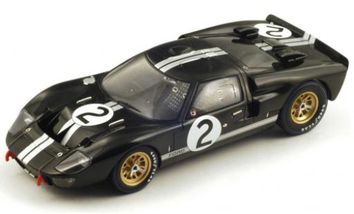 Miniature Ford GT40 1/18 Spark MkII No.2 24h Le Mans 1966 B.McLaren/C.Amon Ford GT40 1/18 Spark MkII No.2 24h Le Mans 1966 B.McLaren/C.Amon miniature