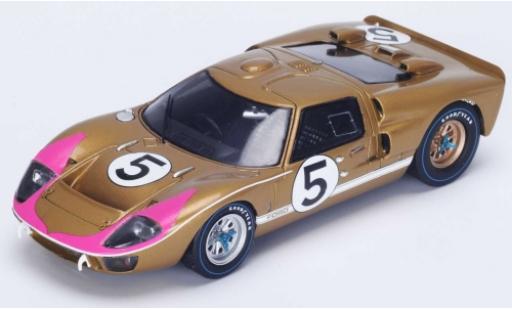 Miniature Ford GT40 1/18 Spark MkII No.5 24h Le Mans 1966 R.Bucknum/D.Hutcherson Ford GT40 1/18 Spark MkII No.5 24h Le Mans 1966 R.Bucknum/D.Hutcherson miniature