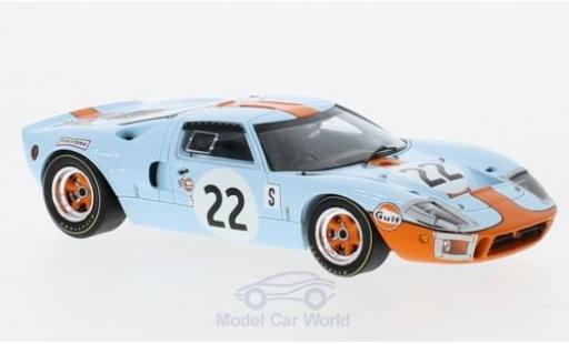Miniature Ford GT40 1/43 Spark No.22 12h Sebring 1969 J.Ickx/J.Oliver Ford GT40 1/43 Spark No.22 12h Sebring 1969 J.Ickx/J.Oliver miniature