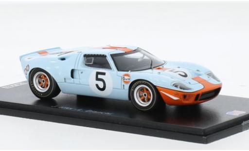 Ford GT40 1/43 Spark RHD No.5 6h Watkins Glen 1968 1:43 miniature
