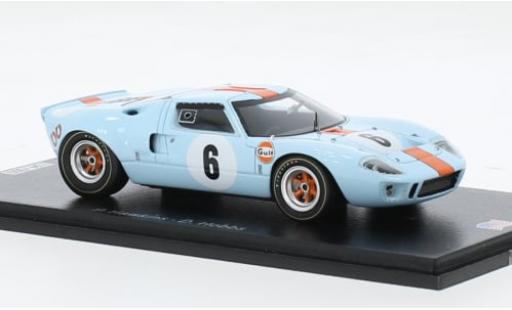 Ford GT40 1/43 Spark RHD No.6 6h Watkins Glen 1968 1:43 miniature