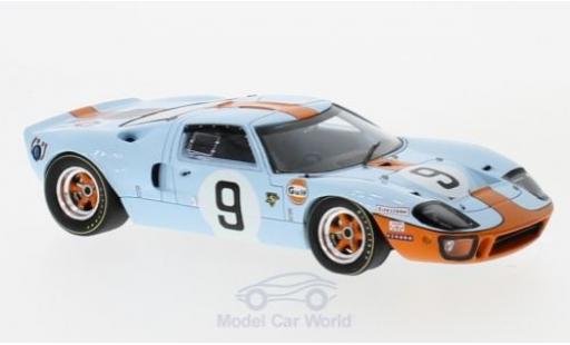 Miniature Ford GT40 1/43 Spark RHD No.9 Gulf 24h Le Mans 1968 P.Rodriguez/L.Bianchi Ford GT40 1/43 Spark RHD No.9 Gulf 24h Le Mans 1968 P.Rodriguez/L.Bianchi miniature