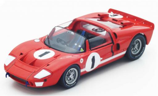 Miniature Ford GT40 1/18 Spark X1 RHD No.1 12h Sebring 1966 K.Miles/L.Ruby Ford GT40 1/18 Spark X1 RHD No.1 12h Sebring 1966 K.Miles/L.Ruby miniature