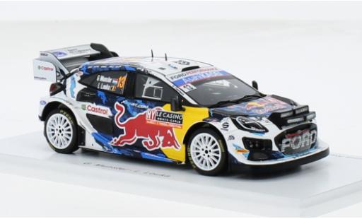 Miniature Ford Puma 1/43 Spark Rally1 No.13 M-Sport World Rally Team Red Bull Rallye WM Rallye Monte Carlo 2024 1:43 Ford Puma 1/43 Spark Rally1 No.13 M-Sport World Rally Team Red Bull Rallye WM Rallye Monte Carlo 2024 1:43 miniature