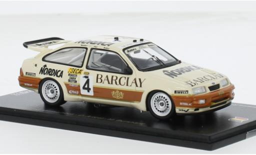 Ford Sierra 1/43 Spark RS Cosworth No.4 Wolf Racing Barclay 24h Spa 1987 1:43 miniature
