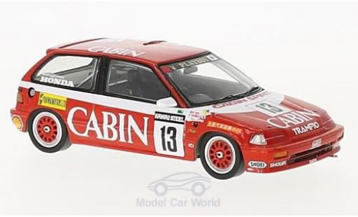 Honda Civic 1/43 Spark EF3 RHD No.13 Cabin Macau Guia Race 1988 K.Shimizu miniature