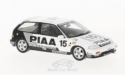 Honda Civic 1/43 Spark EF3 RHD No.15 PIAA JTC Suzuka 1989 H.Okada/K.Sato miniature