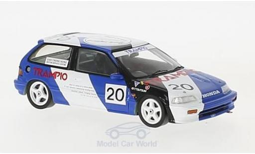 Honda Civic 1/43 Spark EF3 RHD No.20 Macau Guia Race 1990 T. Tsutsumi miniature