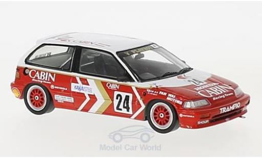 Honda Civic 1/43 Spark EF3 RHD No.24 Macau Guia Race 1989 M.Miyoshi miniature