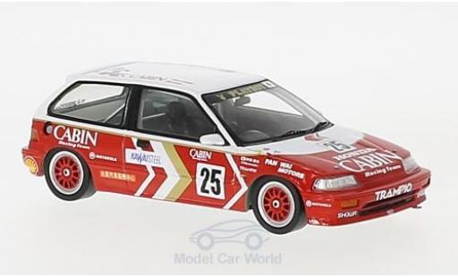 Honda Civic 1/43 Spark EF3 RHD No.25 Macau Guia Race 1989 Y.Muramatsu miniature