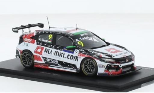 Miniature Honda Civic 1/43 Spark Type R TCR No.9 All-Inkl.com Münnich Motorsport WTCR Nürburgring 2020 1:43 Honda Civic 1/43 Spark Type R TCR No.9 All-Inkl.com Münnich Motorsport WTCR Nürburgring 2020 1:43 miniature