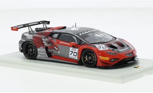 Miniature Lamborghini Huracan 1/43 Spark GT3 EVO 2 No.70 CrowdStrike Racing by Leipert Motorsport 24h Spa 2023 1:43 Lamborghini Huracan 1/43 Spark GT3 EVO 2 No.70 CrowdStrike Racing by Leipert Motorsport 24h Spa 2023 1:43 miniature