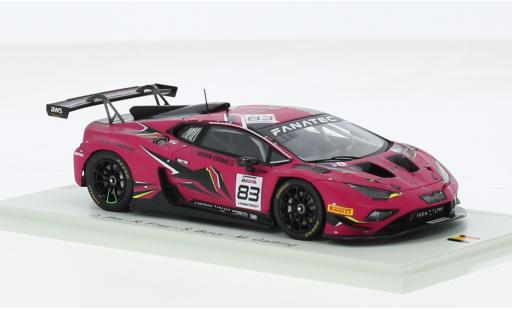 Miniature Lamborghini Huracan 1/43 Spark GT3 EVO 2 No.83 Iron Dames 24h Spa 2023 1:43 Lamborghini Huracan 1/43 Spark GT3 EVO 2 No.83 Iron Dames 24h Spa 2023 1:43 miniature