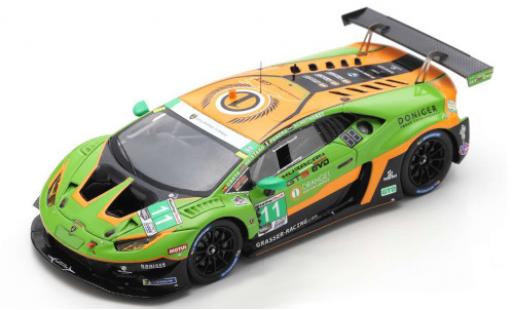 Lamborghini Huracan 1/43 Spark GT3 Evo No.11 GRT Grasser Racing Team 24h Daytona 2020 R.Heistand/P.Schothorst/F.Perera/A.Costa miniature