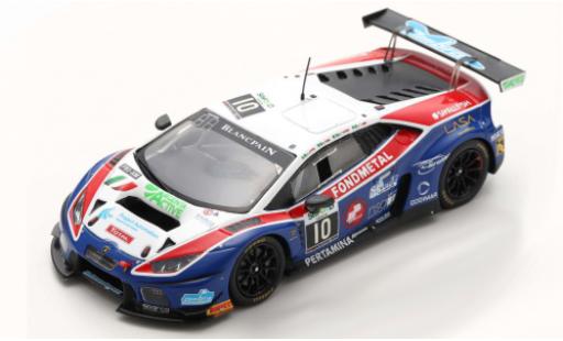 Lamborghini Huracan 1/43 Spark GT3 No.10 Ombra Racing 24h Spa 2016 M.Beretta/G.Berton/S.Constantini/S.Gattuso miniature