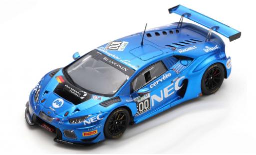 Lamborghini Huracan 1/43 Spark GT3 No.100 Attempto Racing 24h Spa 2016 L.Machiels/M.van Splunteren/J.Mul/G.Venturini miniature