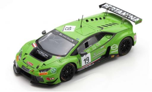 Lamborghini Huracan 1/43 Spark GT3 No.19 GRT Grasser Racing Team 24h Spa 2016 A.Piccini/L.Stolz/M.Beretta miniature