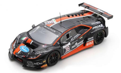 Lamborghini Huracan 1/43 Spark GT3 No.38 Antonelli Motorsport 24h Spa 2016 M.Cerruti/L.Spinelli/C.Sbirrazzuoli/G.Vannelet miniature
