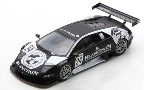 Lamborghini Murcielago 1/43 Spark LP670 R-SV GT1 No.24 Reiter Engineering Blancpain FIA GT1 World Championship 2010 P.Kox/C.Haase miniature