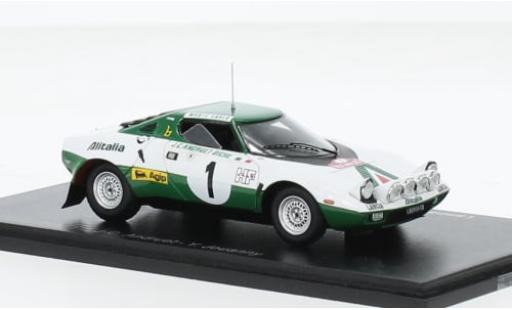 Lancia Stratos 1/43 Spark HF No.1 Alitalia Rallye WM Rallye Monte Carlo 1975 1:43 miniature