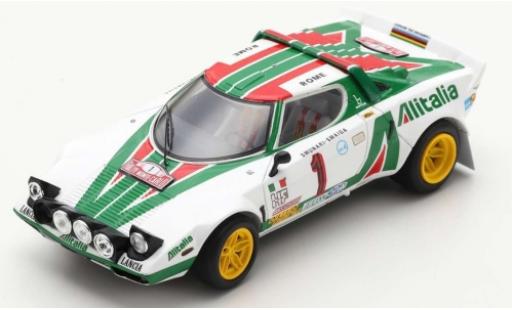 Miniature Lancia Stratos 1/43 Spark HF No.1 Alitalia Rallye WM Rallye Monte Carlo 1977 S.Munari/S.Maiga Lancia Stratos 1/43 Spark HF No.1 Alitalia Rallye WM Rallye Monte Carlo 1977 S.Munari/S.Maiga miniature