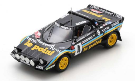 Miniature Lancia Stratos 1/43 Spark HF No.4 Le Point Rallye WM Rallye Monte Carlo 1981 B.Darniche/A.Mahe Lancia Stratos 1/43 Spark HF No.4 Le Point Rallye WM Rallye Monte Carlo 1981 B.Darniche/A.Mahe miniature