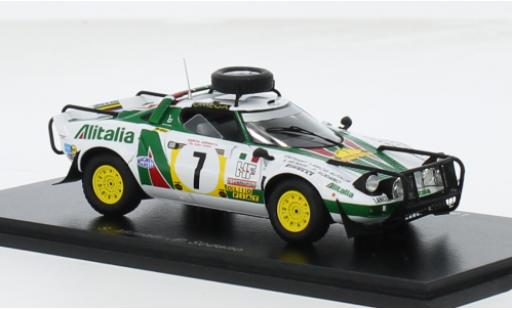 Lancia Stratos 1/43 Spark HF No.7 Alitalia Rallye WM Safari Rallye 1977 1:43 miniature