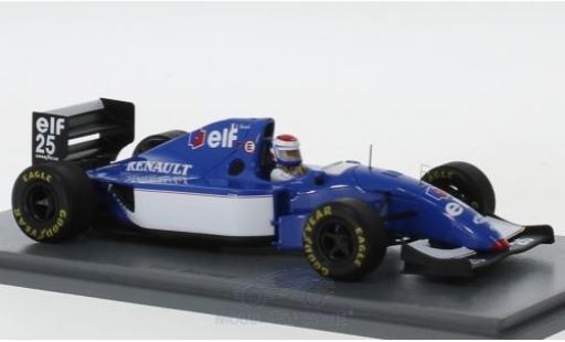 Miniature Ligier JS3 1/43 Spark 9B No.25 Formel 1 GP Frankreich 1994 E.Bernard Ligier JS3 1/43 Spark 9B No.25 Formel 1 GP Frankreich 1994 E.Bernard miniature