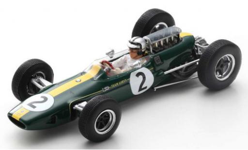Miniature Lotus 33 1/43 Spark No.2 Team Formel 1 GP Frankreich 1966 P.Rodriguez Lotus 33 1/43 Spark No.2 Team Formel 1 GP Frankreich 1966 P.Rodriguez miniature