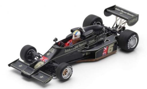 Miniature Lotus 77 1/43 Spark No.6 John Player Team John Player Special Formel 1 GP Österreich 1976 G.Nilsson Lotus 77 1/43 Spark No.6 John Player Team John Player Special Formel 1 GP Österreich 1976 G.Nilsson miniature