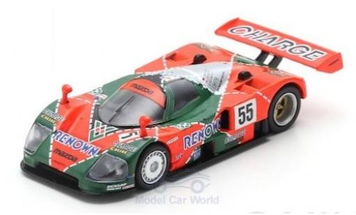 Miniature Mazda 787B 1/64 Spark No.55 Renown 24h Le Mans 1991 V.Weidler/J.Herbert/B.Gachot Mazda 787B 1/64 Spark No.55 Renown 24h Le Mans 1991 V.Weidler/J.Herbert/B.Gachot miniature
