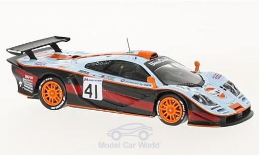 Miniature McLaren F1 1/43 Spark GTR No.41 Gulf 24h Le Mans 1997 A.Olofsson/P-H.Raphanel/J.M.Gounon McLaren F1 1/43 Spark GTR No.41 Gulf 24h Le Mans 1997 A.Olofsson/P-H.Raphanel/J.M.Gounon miniature