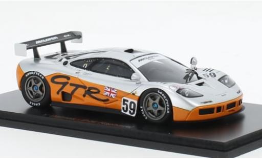 Miniature McLaren F1 1/43 Spark GTR No.59 24h Le Mans Practice 1995 1:43 McLaren F1 1/43 Spark GTR No.59 24h Le Mans Practice 1995 1:43 miniature