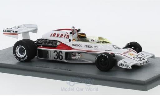 Miniature McLaren M23 1/43 Spark No.36 Formel 1 GP Spanien 1977 E.de Villota McLaren M23 1/43 Spark No.36 Formel 1 GP Spanien 1977 E.de Villota miniature