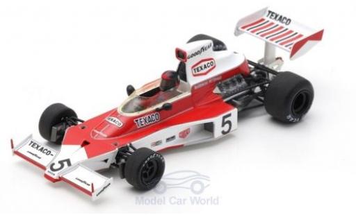 Miniature McLaren M23 1/43 Spark No.5 Texaco Formel 1 GP Monaco 1974 E.Fittipaldi McLaren M23 1/43 Spark No.5 Texaco Formel 1 GP Monaco 1974 E.Fittipaldi miniature